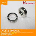 N38 D34x24x10mm ring magnet plated in Ni